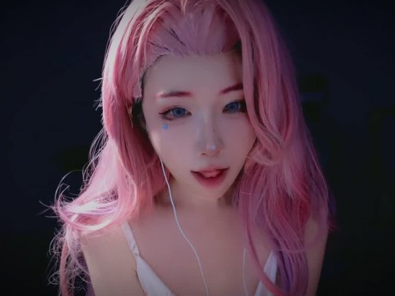 《在线》萨勒芬妮露脸cos-睡衣版近距离+精油按摩