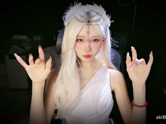 《在线》温柔神女の催眠课程~风铃史莱姆噗噗口水画 Aki秋水ASMR