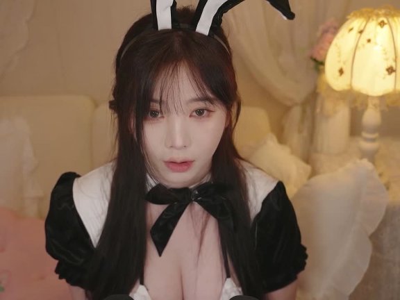 《在线》女友为你cos女仆装 YoonYing ASMR