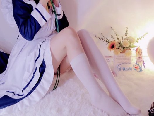 《在线》【枣子姐】深夜秘密时光~（色气舔耳 吃耳 足音 白巧捂耳朵 原味袜子按摩） 兰兰小苍Freesia ASMR