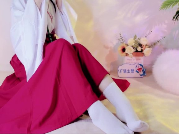 《在线》【桔梗】甜耳+分指袜足音~ 兰兰小苍Freesia ASMR